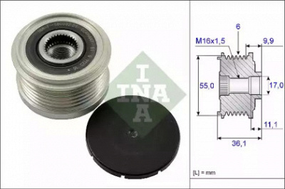 WILMINK GROUP wg1253679 -  Механизм свободного хода генератора